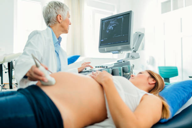istock Ultrasound Examination In Doctors Office 643140312