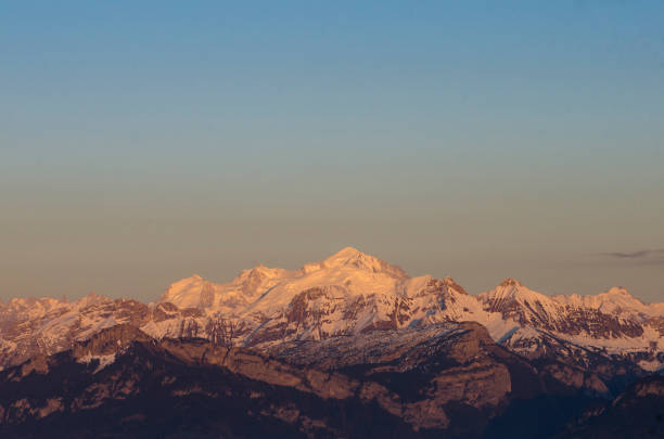 istock Mont Blanc Mountain and the french Alps 643148588