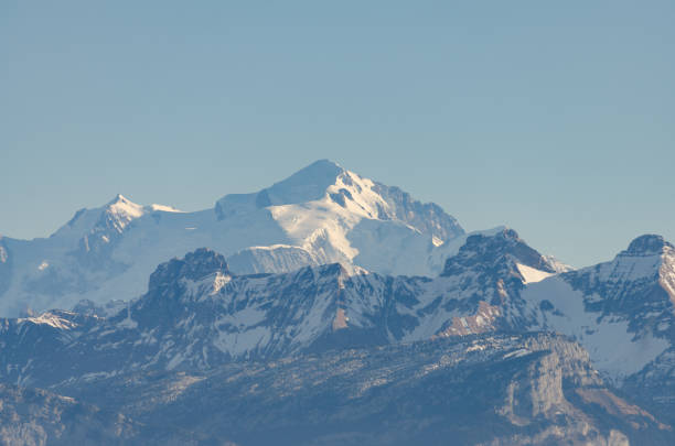 istock Mont Blanc Mountain and the french Alps 643148696
