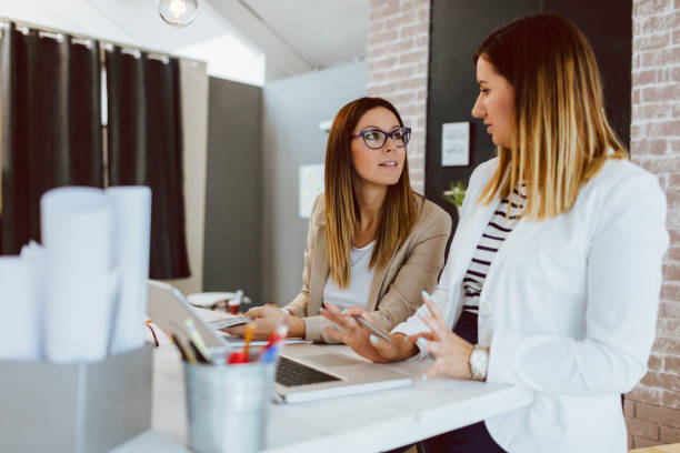 istock Businesswomen Working In Their Office 643172048