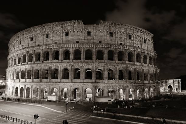 istock Colosseum in Rome at night 643178922