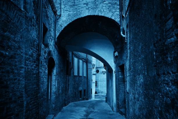 istock Siena street archway 643181842