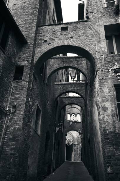 istock Siena street archway 643181988