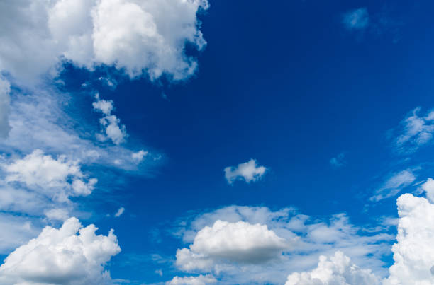 istock clouds in the blue sky of Thailand 643193442
