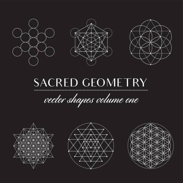 Sacred Geometry Volume One vector art illustration