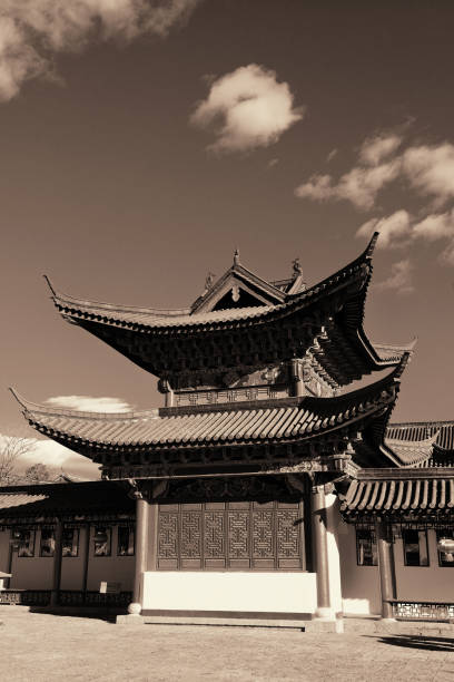 Mu Family Residence building in Lijiang, Yunnan, China.