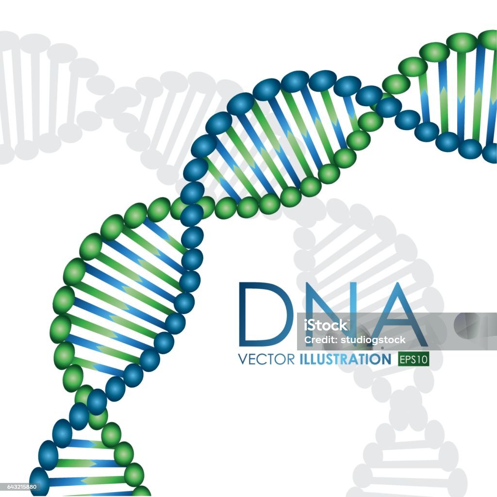 Dna Design Examples Dna Design Vector Illustration Stock Illustration - Download Image Now ...