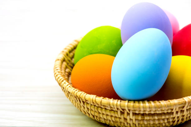 Happy Easter day, bunny and egg, Christians worldwide celebrate