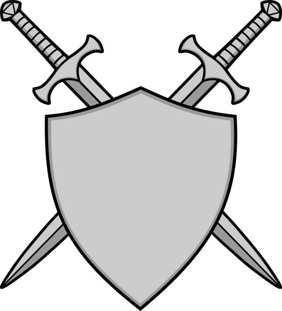 Crossed Swords clip art Clipart for Free Download