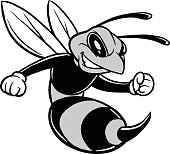 istock Bee Mascot Illustration 643223728