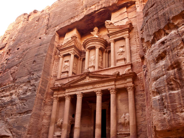 istock Al-Khazneh at Petra 643224864