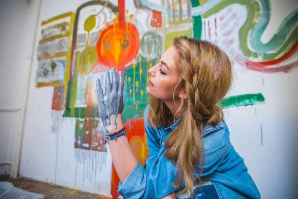 istock Messy blonde girl 643242424