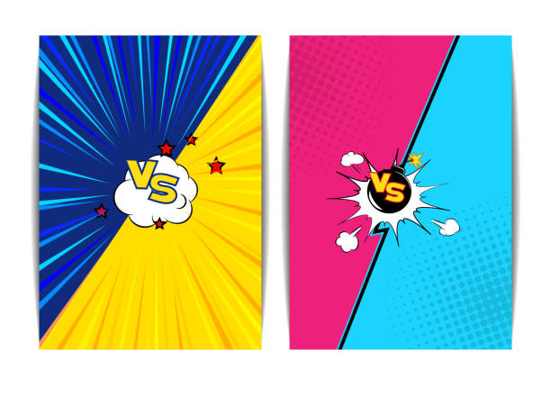 illustrations, cliparts, dessins animés et icônes de combattre la bulle comics style - comic book bomb cartoon blue