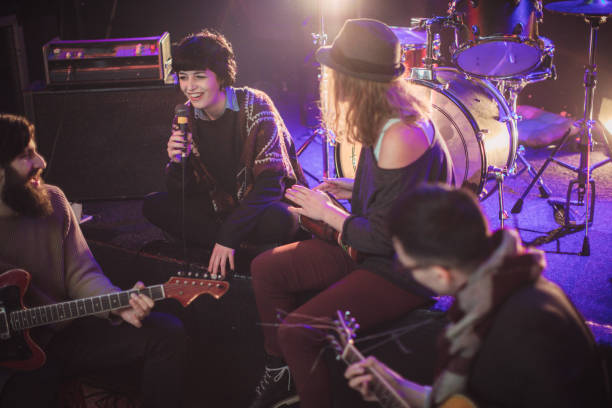 istock Young band rehearsal 643262736