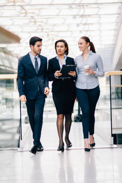 istock Business people taking a coffee break 643268464