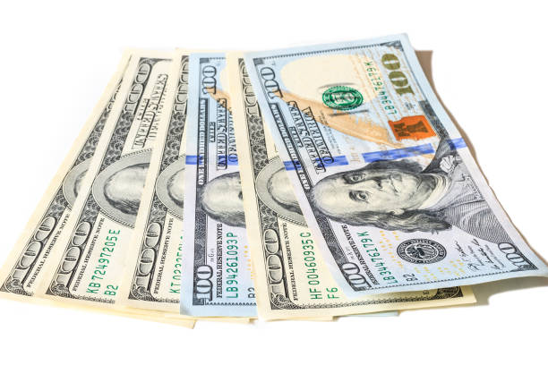istock Background with money american dollar bills. Cash. 643272006