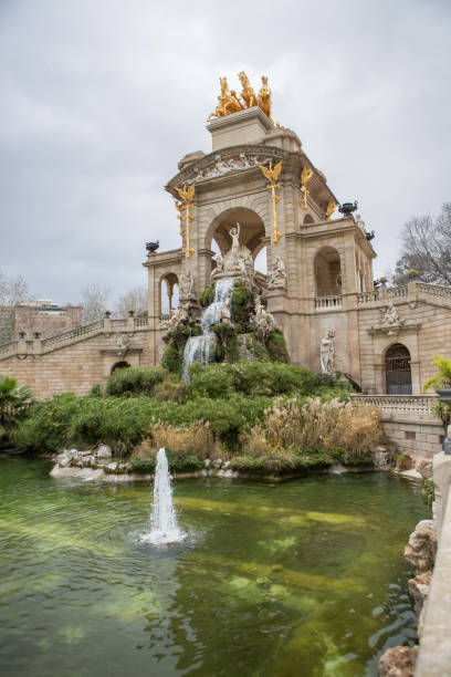 istock Fountain At Parc De La Ciutadella, Barcelona, Spain 643286004