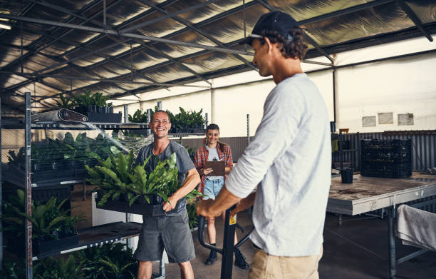 Keeping the garden center in tip top shape