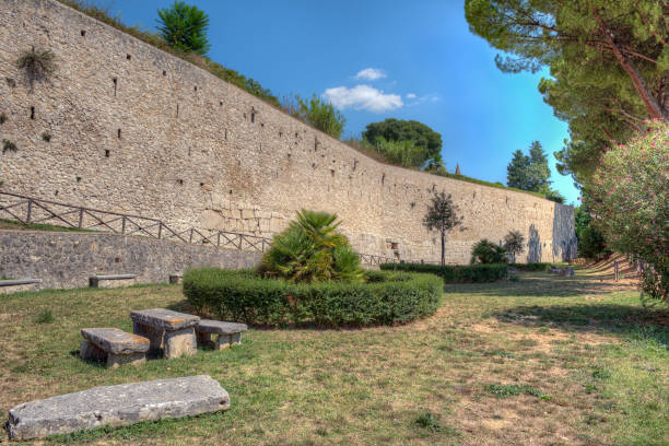 istock Cycoplean walls in Amelia, Umbria, Italy 643321392