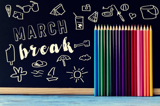 istock the text march break written in a chalkboard 643329012