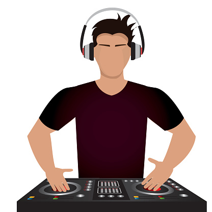 Dj Design Stock Illustration - Download Image Now - Adult, Adults Only, Art  - iStock