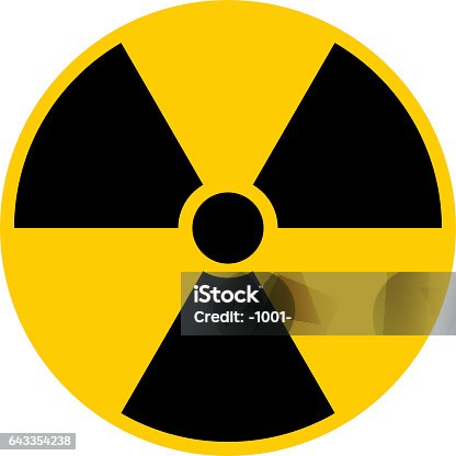 istock Ionizing Radiation Symbol Attention Danger Warning Sign 643354238