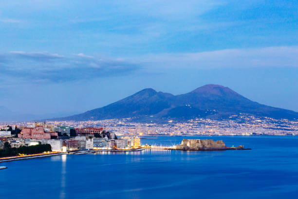 istock Naples, scenic view from a Posillipo terrace 643358086