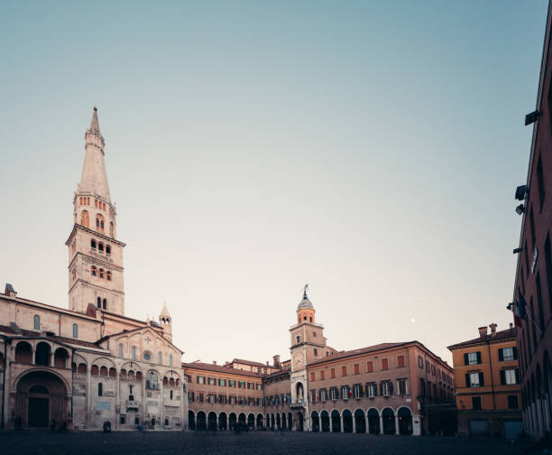istock Modena, Piazza Grande, Duomo and Ghirlandina Tower. 643365130