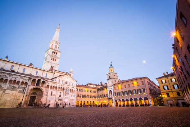 istock Modena, Piazza Grande, Duomo and Ghirlandina Tower. 643365146