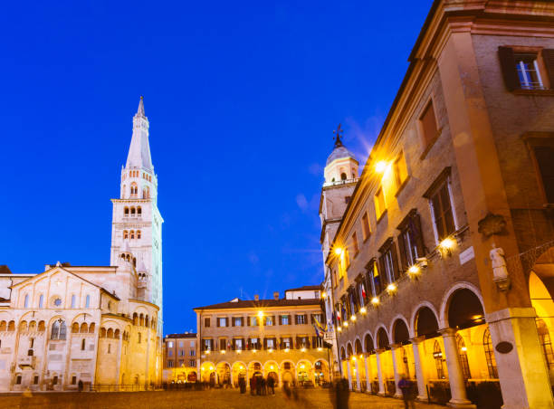 istock Modena, Piazza Grande, Duomo and Ghirlandina Tower. 643365216
