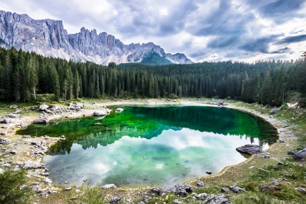 istock karerlake in italy 643410010