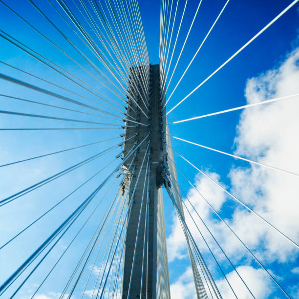 istock Port Mann Bridge in Vancouver, British Columbia, Canada 643416948