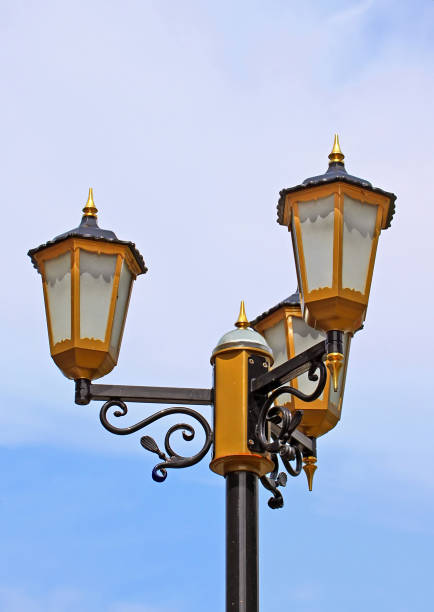 istock Street lamp against sky 643431454