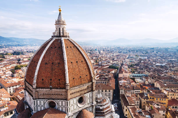istock view of Duomo and Florence skyline from Campanile 643436508