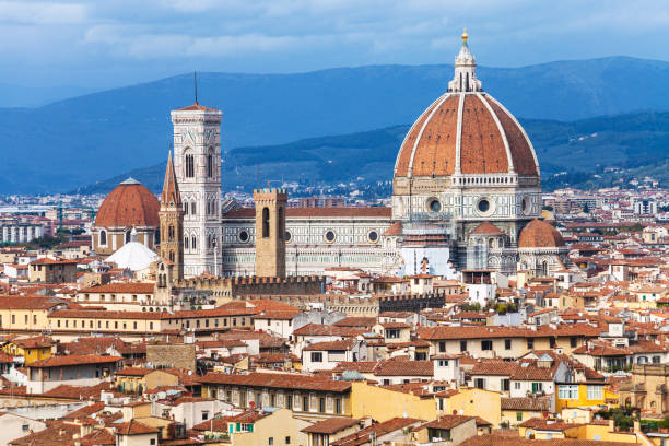 istock above view of Florence town with Duomo 643438622