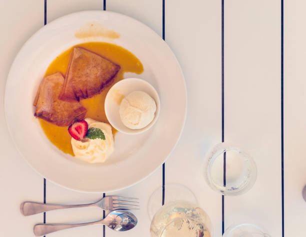 istock Crepe suzette on a plate. 643459994