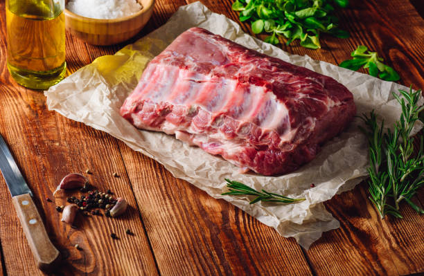 istock Meat with Rosemary, Clove and Peppercorn. 643460628