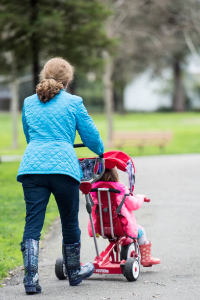 istock Mother and daughter at the park 643460746