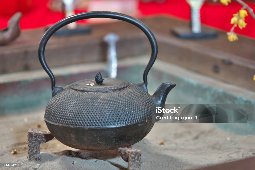 iron kettle iron kettle
 Boiling Stock Photo