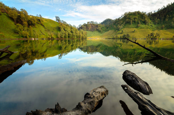Ranu Kumbolo lake, east java, indonesia