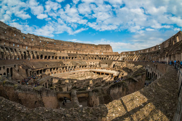 istock Interior of The Colosseum 643530976