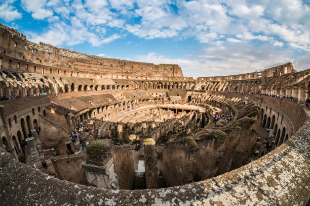 istock Interior of The Colosseum 643535106