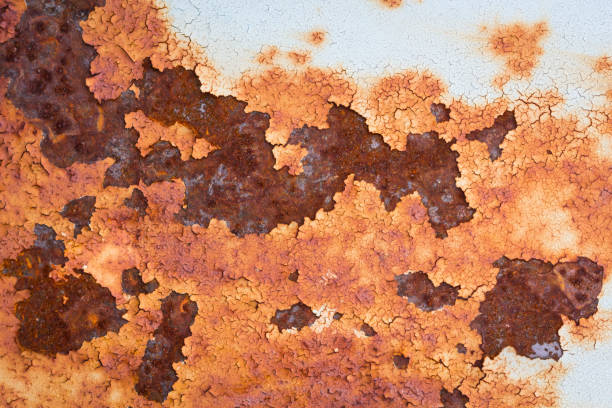istock Old metal iron rust texture. Suitable for background,backdrop,wallpaper 643548750