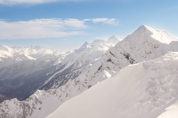 istock A number of mountain peaks. 643560286