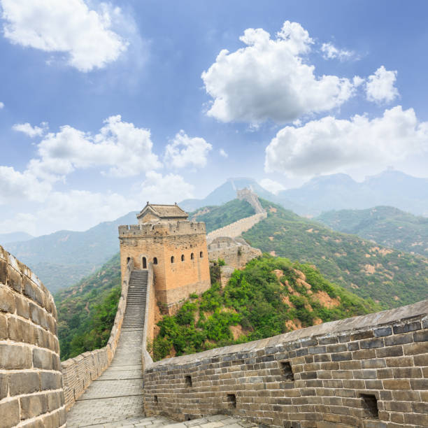 istock spectacular Great Wall of China 643575720