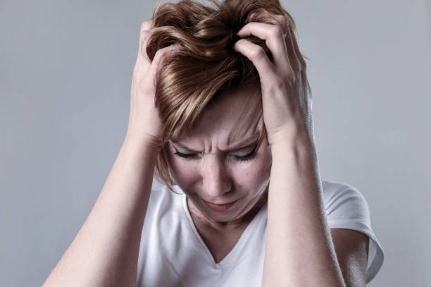 istock devastated depressed woman crying sad feeling hurt suffering depression 643590374
