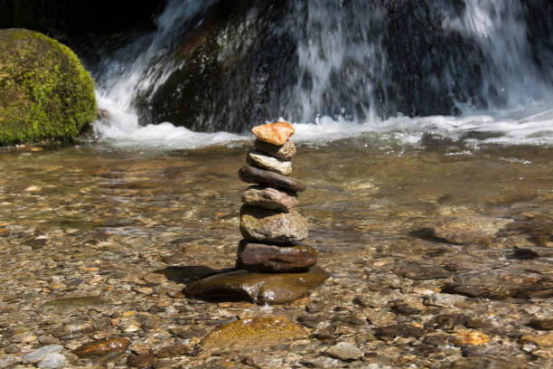 istock Stones balanced on top of each other 643601848
