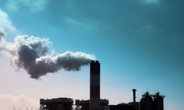 environment and industry and air pollution, dust, smog, fine dust
