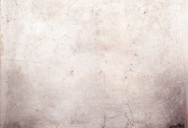 istock Scratches on the metal. Background 643606374