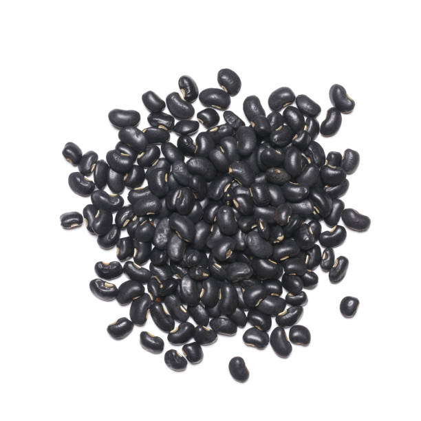 istock Pile of black beans 643636020